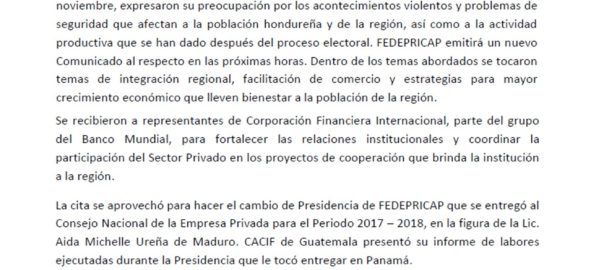 Pronunciamiento-LN-FEDEPRICAP